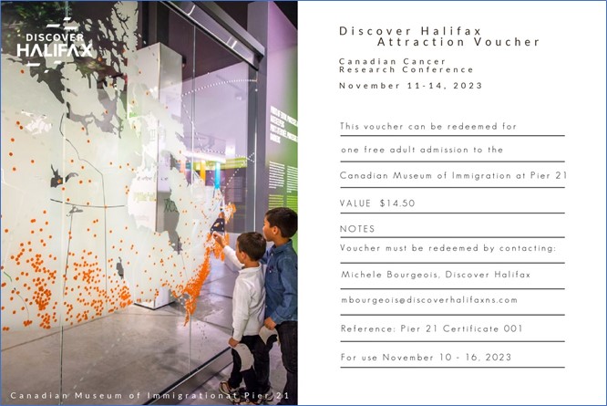 Pier 21 voucher