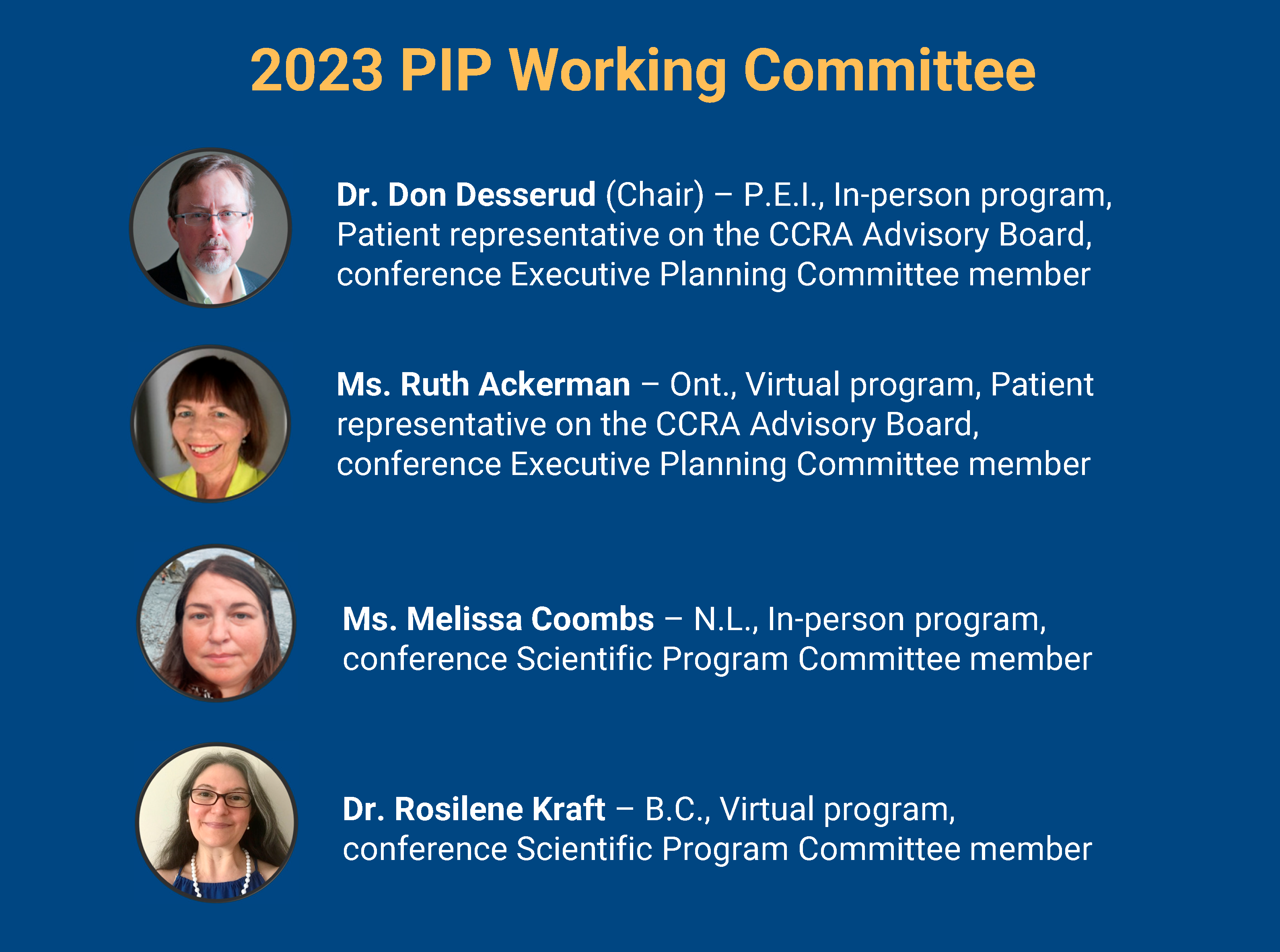 2023 PIP Working Committee E