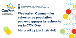 Webinaire de CanPath sur la COVID